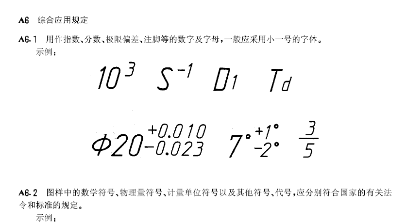 技术制图字体 gb/t14691-93